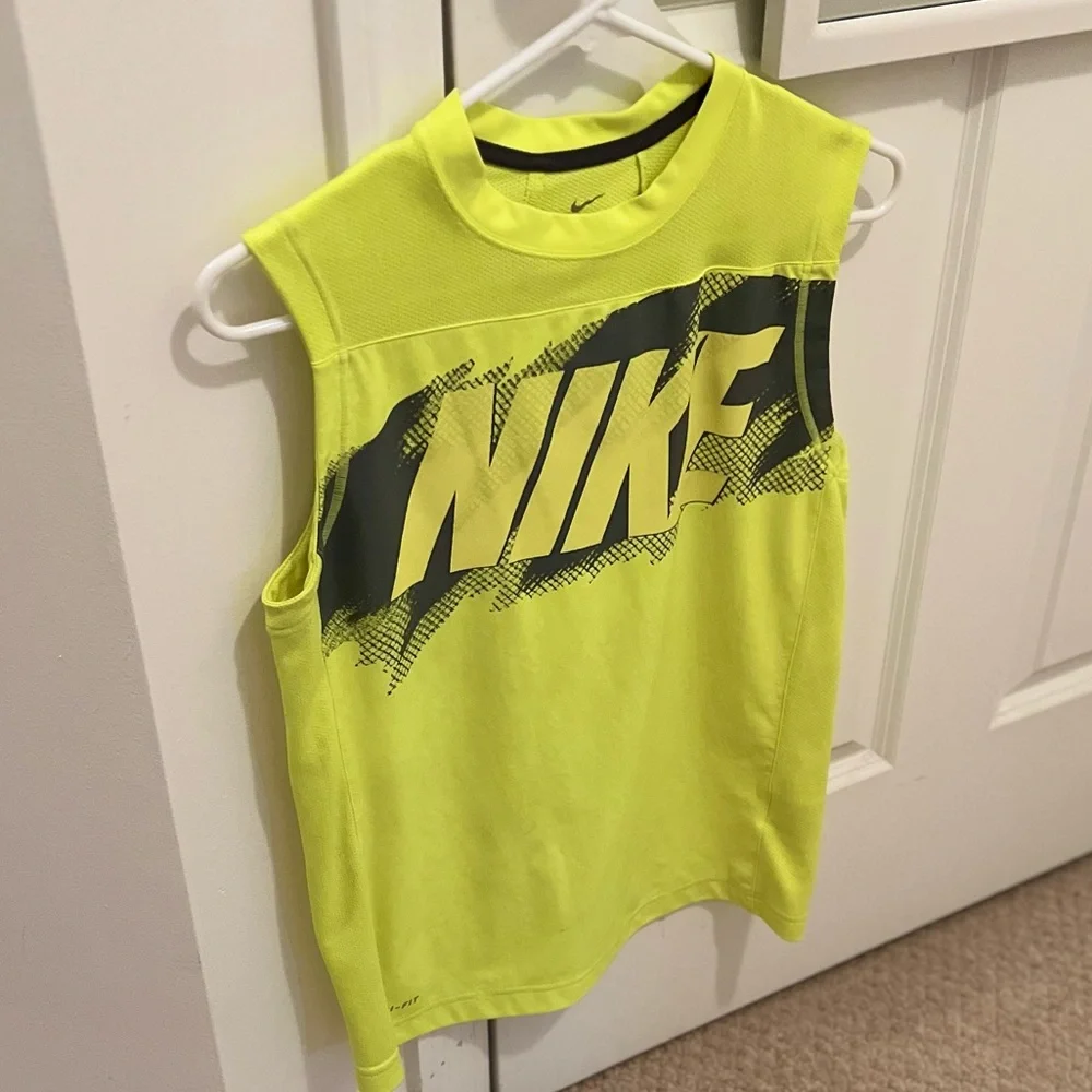 3/$19 Nike neon sleeveless athletic muscle tank top